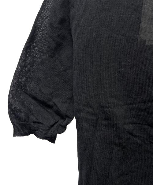 VALENTINO（ヴァレンティノ）VALENTINO (ヴァレンティノ) 薄手ニット ブラック サイズ:Ｓの古着・服飾アイテム