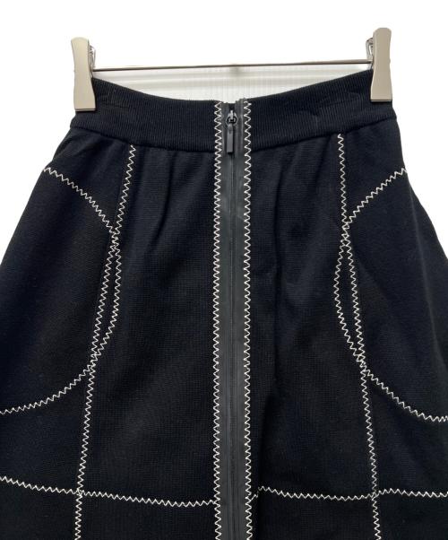 FENDI（フェンディ）FENDI (フェンディ) ミディスカート ブラック サイズ:３８の古着・服飾アイテム