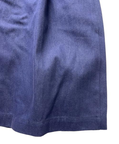 MIU MIU（ミュウミュウ）MIU MIU (ミュウミュウ) ミディスカート ブルー サイズ:３６の古着・服飾アイテム