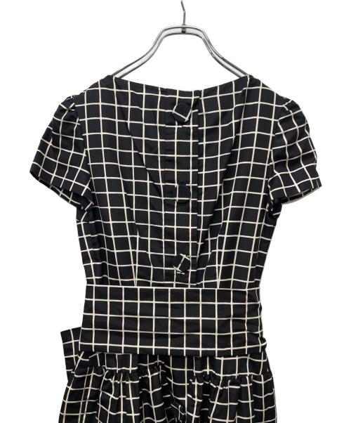 PRADA（プラダ）PRADA (プラダ) 半袖ワンピース ブラック×ホワイト サイズ:３６の古着・服飾アイテム