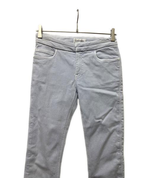 CHANEL（シャネル）CHANEL (シャネル) デニムパンツ ブルー サイズ:３６の古着・服飾アイテム
