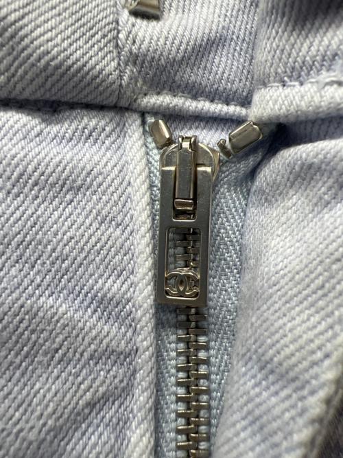 CHANEL（シャネル）CHANEL (シャネル) デニムパンツ ブルー サイズ:３６の古着・服飾アイテム