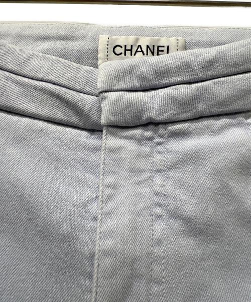 CHANEL（シャネル）CHANEL (シャネル) デニムパンツ ブルー サイズ:３６の古着・服飾アイテム