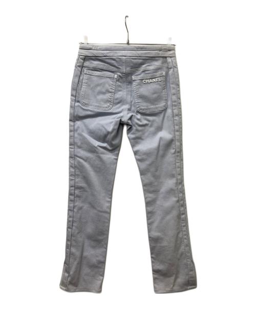 CHANEL（シャネル）CHANEL (シャネル) デニムパンツ ブルー サイズ:３６の古着・服飾アイテム