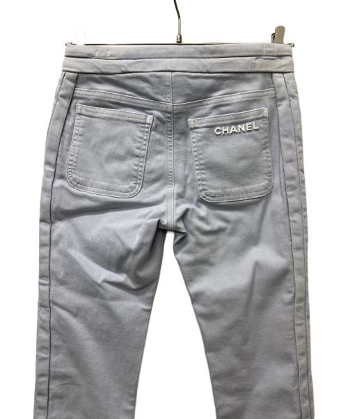 CHANEL（シャネル）CHANEL (シャネル) デニムパンツ ブルー サイズ:３６の古着・服飾アイテム