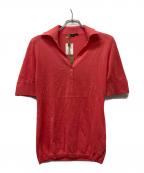 LORO PIANAロロピアーナ）の古着「ポロシャツ」｜レッド
