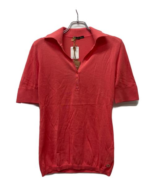 LORO PIANA（ロロピアーナ）LORO PIANA (ロロピアーナ) ポロシャツ レッド サイズ:３８の古着・服飾アイテム
