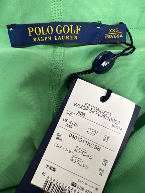 POLO RALPH LAUREN（ポロ・ラルフローレン）POLO RALPH LAUREN (ポロ・ラルフローレン) ゴルフミニスカート マルチカラー サイズ:XXSの古着・服飾アイテム