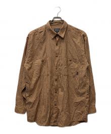Patagonia（パタゴニア）の古着「L/S Pima Cotton Shirt」｜ブラウン