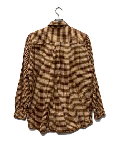 Patagonia（パタゴニア）Patagonia (パタゴニア) L/S Pima Cotton Shirt ブラウン サイズ:Ｌの古着・服飾アイテム