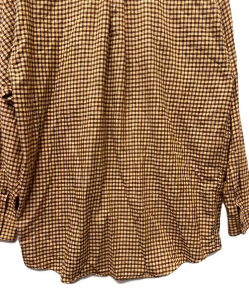 Patagonia（パタゴニア）Patagonia (パタゴニア) L/S Pima Cotton Shirt ブラウン サイズ:Ｌの古着・服飾アイテム