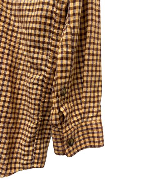 Patagonia（パタゴニア）Patagonia (パタゴニア) L/S Pima Cotton Shirt ブラウン サイズ:Ｌの古着・服飾アイテム