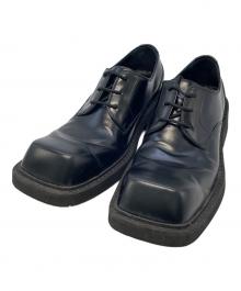 BALENCIAGA（バレンシアガ）の古着「レザーシューズ」｜ブラック