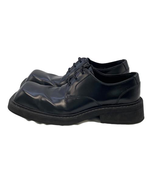 BALENCIAGA（バレンシアガ）BALENCIAGA (バレンシアガ) レザーシューズ ブラック サイズ:SIZE 42の古着・服飾アイテム