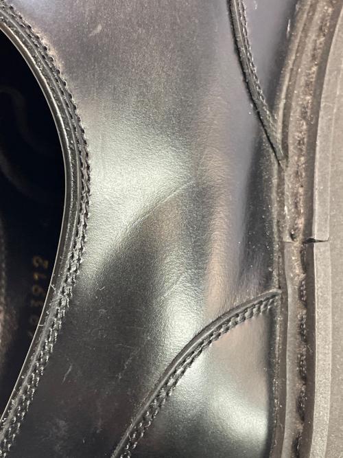 BALENCIAGA（バレンシアガ）BALENCIAGA (バレンシアガ) レザーシューズ ブラック サイズ:SIZE 42の古着・服飾アイテム