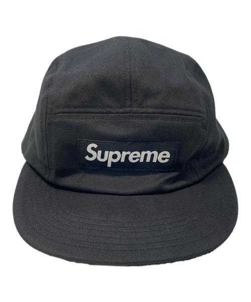 SUPREME（シュプリーム）SUPREME (シュプリーム) リバーシブルテリーキャンプキャップ ブラックの古着・服飾アイテム