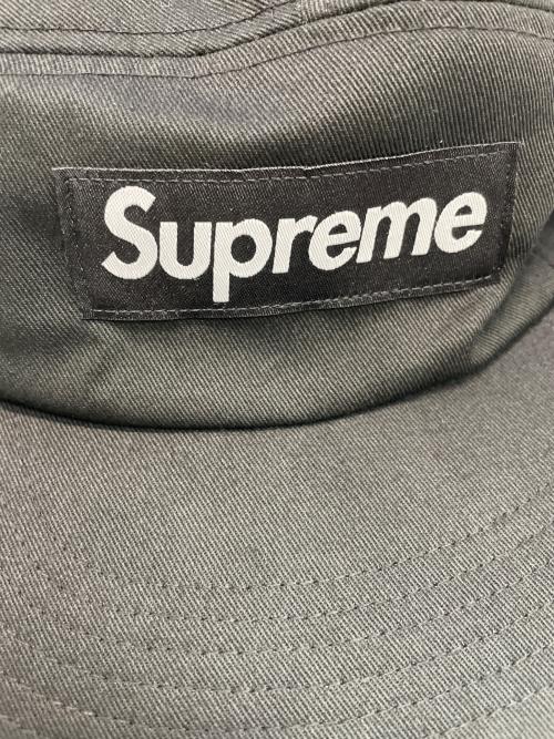 SUPREME（シュプリーム）SUPREME (シュプリーム) リバーシブルテリーキャンプキャップ ブラックの古着・服飾アイテム