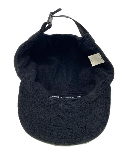 SUPREME（シュプリーム）SUPREME (シュプリーム) リバーシブルテリーキャンプキャップ ブラックの古着・服飾アイテム