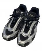 NIKEナイキ）の古着「WMNS AIR MAX MUSE BLACK/METALLIC SILVER スニーカー」｜シルバー×ブラック