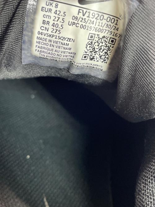 NIKE（ナイキ）NIKE (ナイキ) WMNS AIR MAX MUSE BLACK/METALLIC SILVER スニーカー シルバー×ブラック サイズ:cm27.5の古着・服飾アイテム