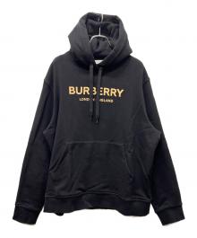 BURBERRY（バーバリー）の古着「ロゴパーカー」｜ブラック