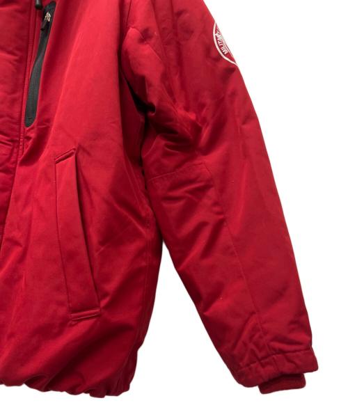 AVIREX（アヴィレックス）AVIREX (アヴィレックス) ミリタリーファンクションダウンジャケット レッド サイズ:Mの古着・服飾アイテム