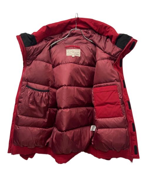 AVIREX（アヴィレックス）AVIREX (アヴィレックス) ミリタリーファンクションダウンジャケット レッド サイズ:Mの古着・服飾アイテム