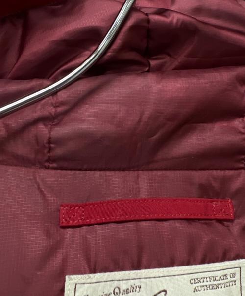 AVIREX（アヴィレックス）AVIREX (アヴィレックス) ミリタリーファンクションダウンジャケット レッド サイズ:Mの古着・服飾アイテム