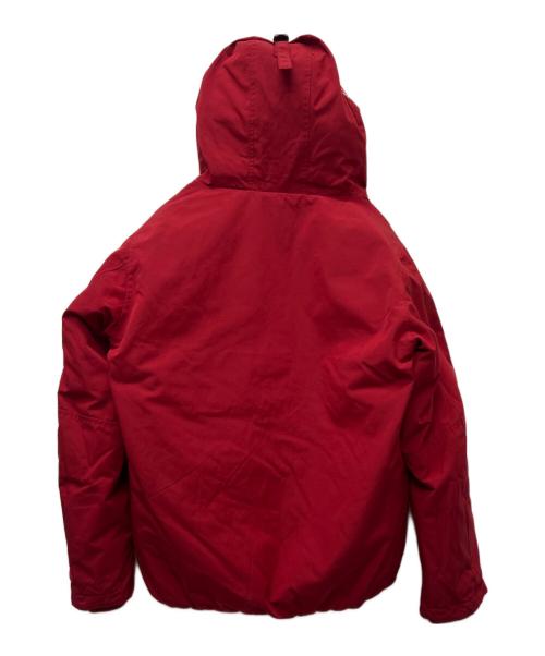 AVIREX（アヴィレックス）AVIREX (アヴィレックス) ミリタリーファンクションダウンジャケット レッド サイズ:Mの古着・服飾アイテム
