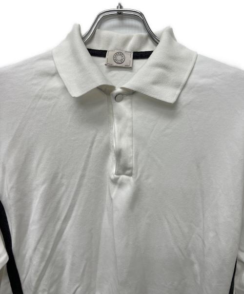 HERMES（エルメス）HERMES (エルメス) 半袖ポロシャツ ホワイト サイズ:Mの古着・服飾アイテム