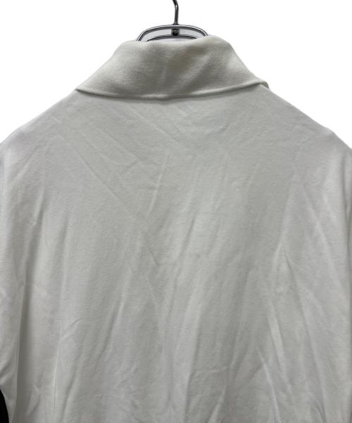 HERMES（エルメス）HERMES (エルメス) 半袖ポロシャツ ホワイト サイズ:Mの古着・服飾アイテム