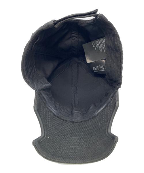 BALENCIAGA（バレンシアガ）BALENCIAGA (バレンシアガ) カットアウトベースボールキャップ ブラックの古着・服飾アイテム