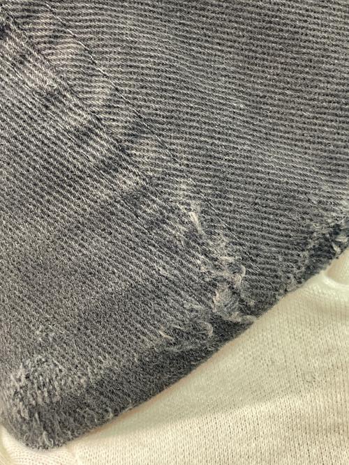 BALENCIAGA（バレンシアガ）BALENCIAGA (バレンシアガ) カットアウトベースボールキャップ ブラックの古着・服飾アイテム