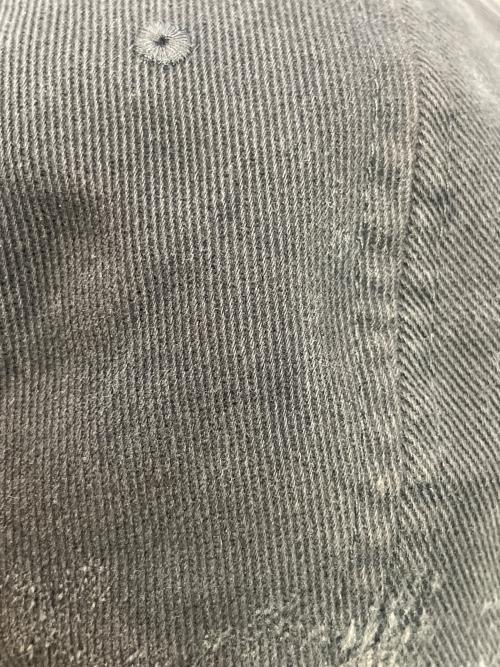 BALENCIAGA（バレンシアガ）BALENCIAGA (バレンシアガ) カットアウトベースボールキャップ ブラックの古着・服飾アイテム