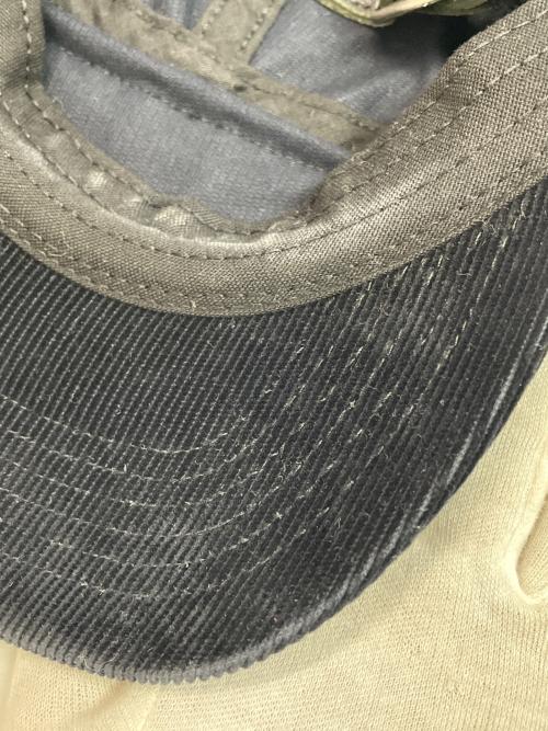 SUPREME（シュプリーム）SUPREME (シュプリーム) コーデュロイキャップ ブラックの古着・服飾アイテム