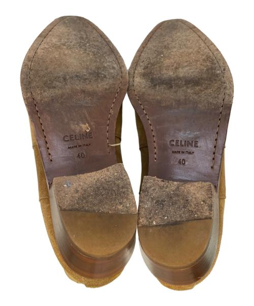 CELINE（セリーヌ）CELINE (セリーヌ) ウェスタンチェルシーブーツ ブラウン サイズ:SIZE 40の古着・服飾アイテム
