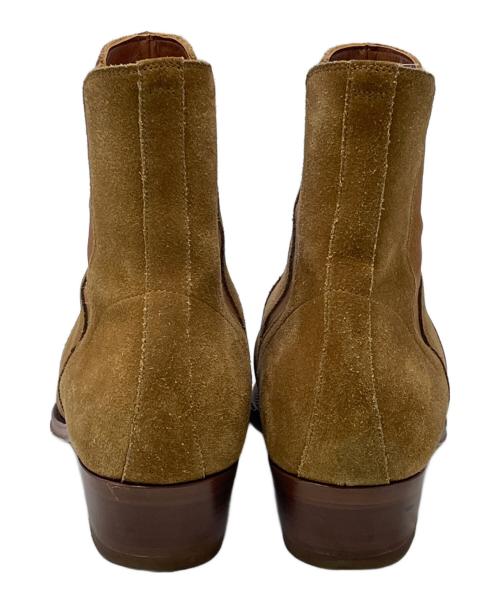 CELINE（セリーヌ）CELINE (セリーヌ) ウェスタンチェルシーブーツ ブラウン サイズ:SIZE 40の古着・服飾アイテム