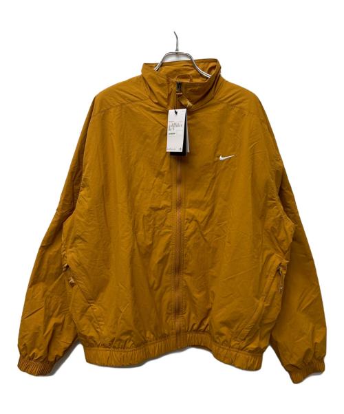NIKE（ナイキ）NIKE (ナイキ) Solo Swoosh Woven Track Jacket ブラウン サイズ:Ｌの古着・服飾アイテム