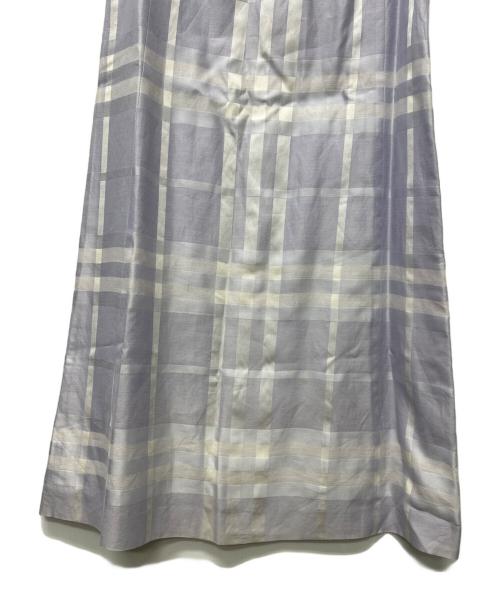 BURBERRY LONDON（バーバリーロンドン）BURBERRY LONDON (バーバリーロンドン) 半袖ワンピース ラベンダー サイズ:４０の古着・服飾アイテム