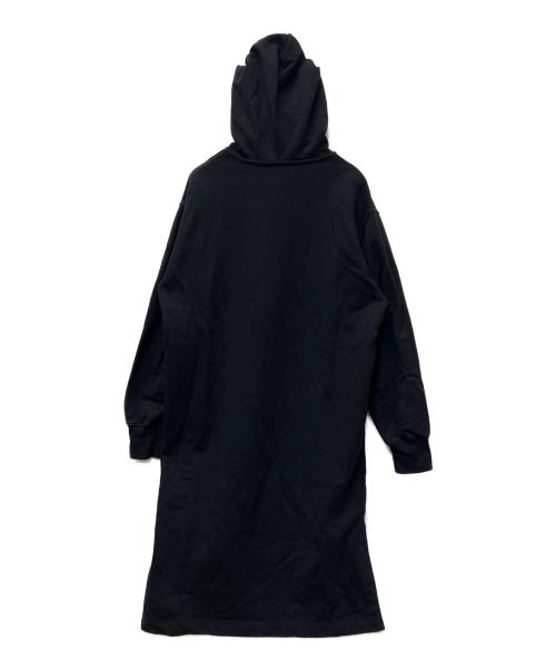 DIESEL（ディーゼル）DIESEL (ディーゼル) スウェットパーカーワンピース ブラック サイズ:ＸＳの古着・服飾アイテム