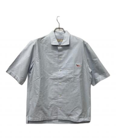 中古・古着通販】maison kitsune (メゾンキツネ) 半袖シャツ スカイ