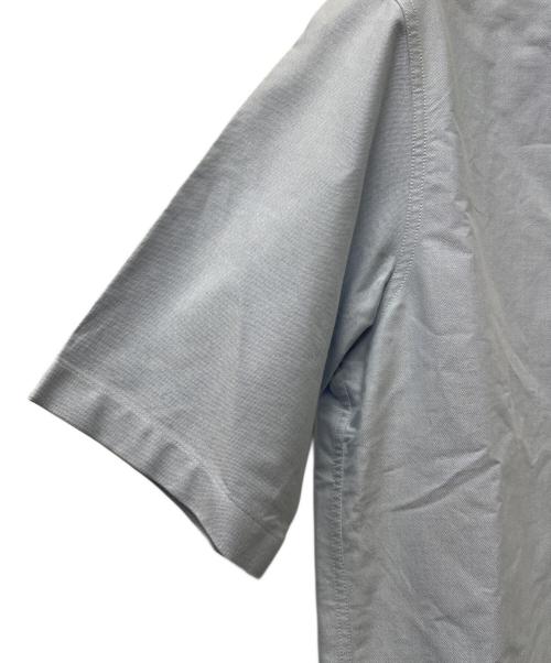 maison kitsune（メゾンキツネ）maison kitsune (メゾンキツネ) 半袖シャツ スカイブルー サイズ:３９の古着・服飾アイテム