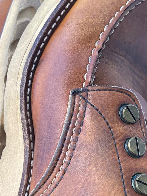 RED WING（レッドウィング）RED WING (レッドウィング) ブーツ ブラウン サイズ:SIZE 7 1/2の古着・服飾アイテム