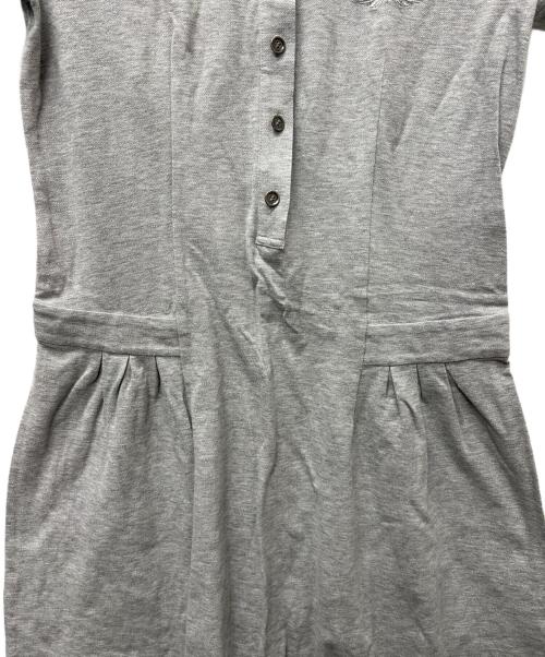 BURBERRY LONDON（バーバリーロンドン）BURBERRY LONDON (バーバリーロンドン) 半袖ワンピース グレー サイズ:３８の古着・服飾アイテム