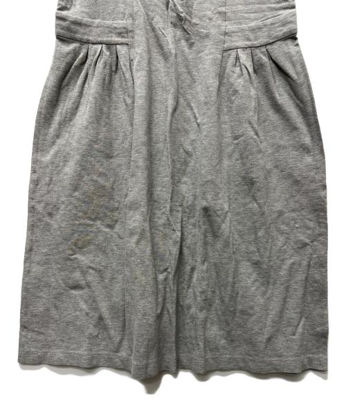 BURBERRY LONDON（バーバリーロンドン）BURBERRY LONDON (バーバリーロンドン) 半袖ワンピース グレー サイズ:３８の古着・服飾アイテム