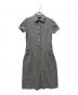 BURBERRY LONDON（バーバリーロンドン）の古着「半袖ワンピース」｜グレー