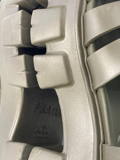 PRADA（プラダ）PRADA (プラダ) モノリスラバー オリーブ サイズ:SIZE 38の古着・服飾アイテム