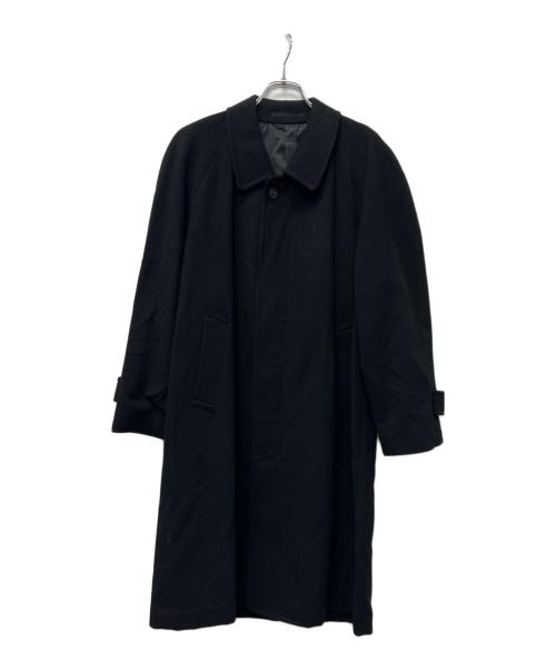 BALENCIAGA（バレンシアガ）BALENCIAGA (バレンシアガ) カシミヤ混コート ブラック サイズ:92A4の古着・服飾アイテム