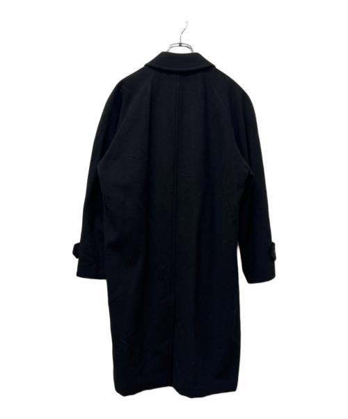 BALENCIAGA（バレンシアガ）BALENCIAGA (バレンシアガ) カシミヤ混コート ブラック サイズ:92A4の古着・服飾アイテム