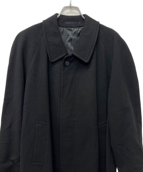 BALENCIAGA（バレンシアガ）BALENCIAGA (バレンシアガ) カシミヤ混コート ブラック サイズ:92A4の古着・服飾アイテム